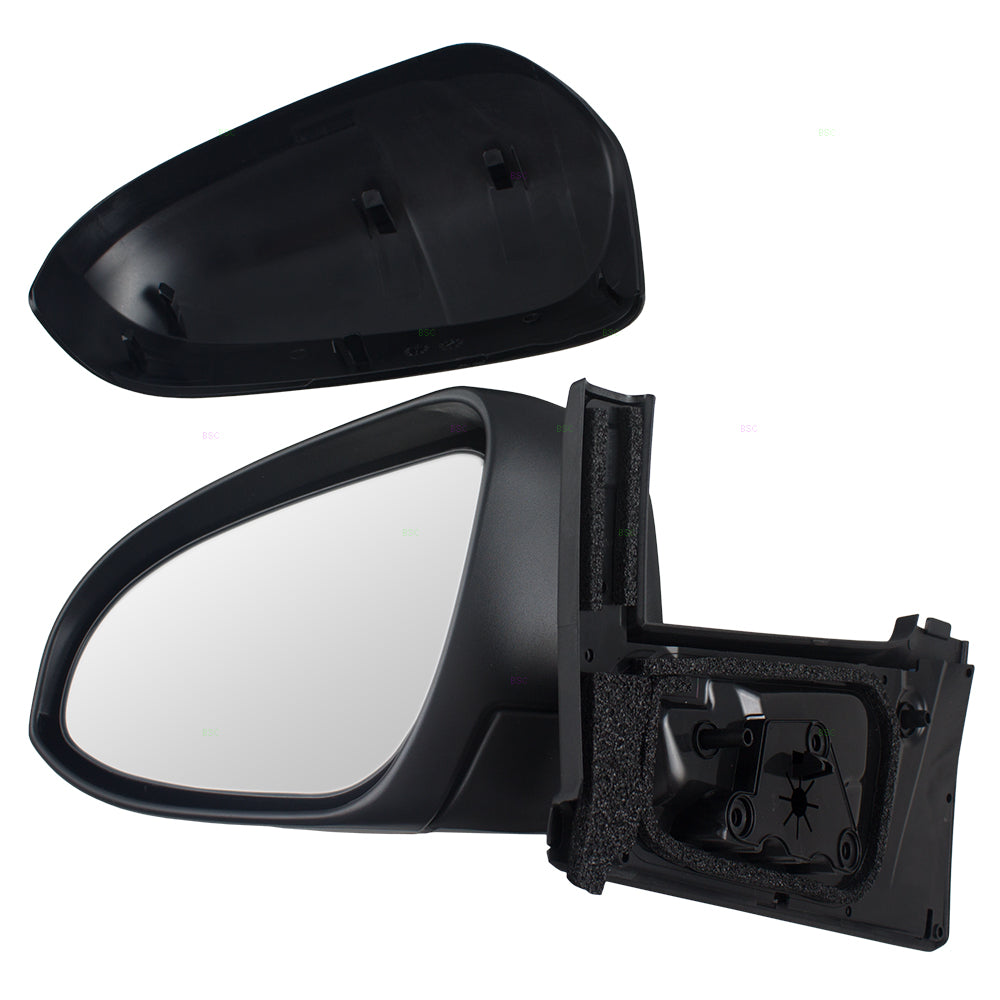 Manual Mirror for 2015-2019 Yaris Hatchback 879400D560 Left