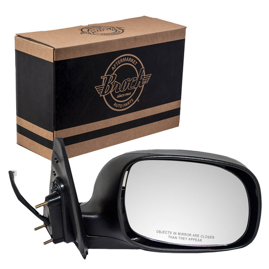 Power Mirror for 2003-2006 Tundra SR5 Double Cab for 2001-2007 Sequoia 879100C904 Right TO1321193