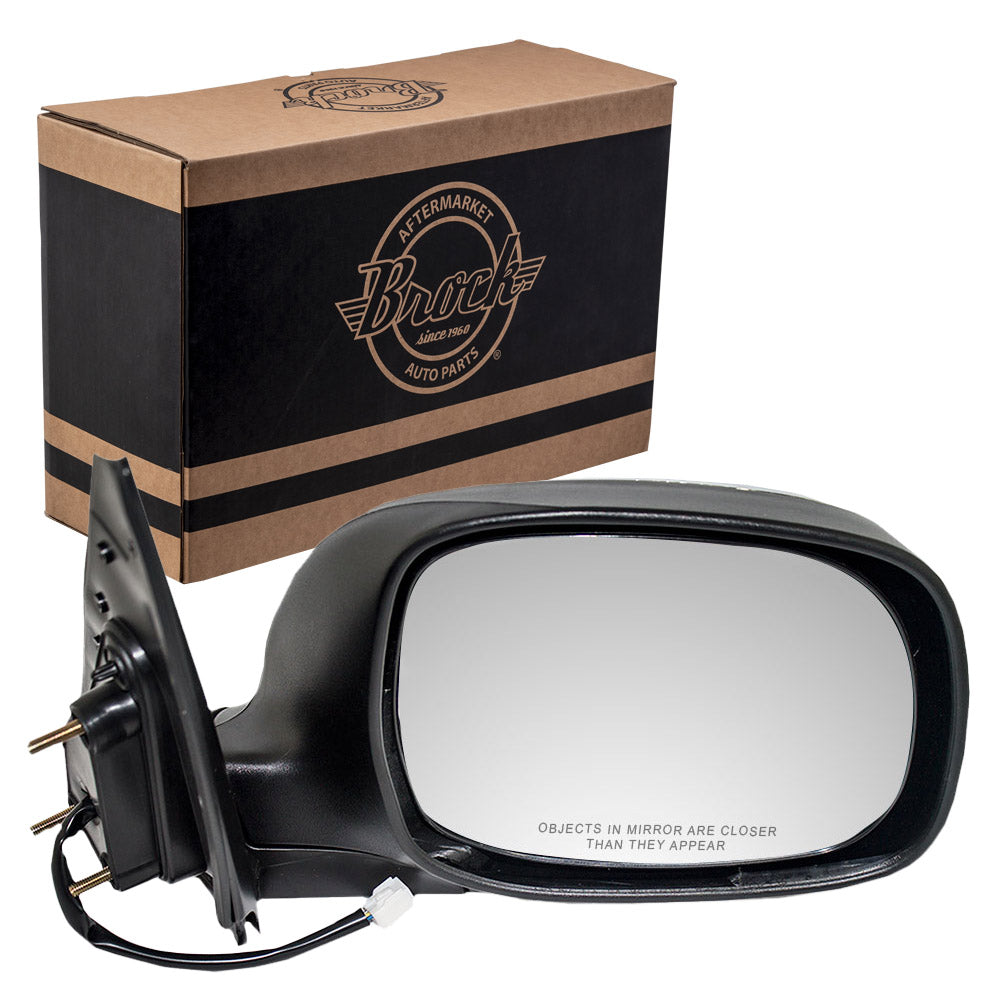 Power Mirror for 2003-2006 Tundra SR5 Double Cab for 2001-2006 Sequoia 879100C080 Right TO1321228