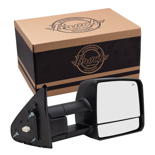 Power Towing Mirror for 2007-2021 Tundra Extendable Turn Signal Indicator Heated 879100C221 Right TO1321243