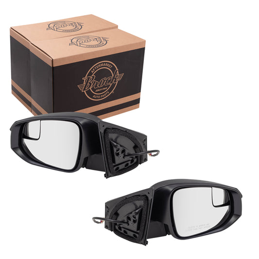 Power Mirror for 2016-2018 RAV4 Spotter Glass USA Built 879400R210 Set TO1320345