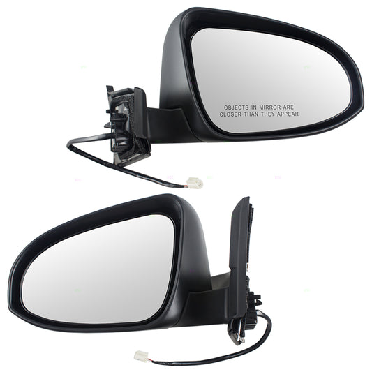 Power Mirror for 2015-2019 Yaris Hatchback 879400D550 Set