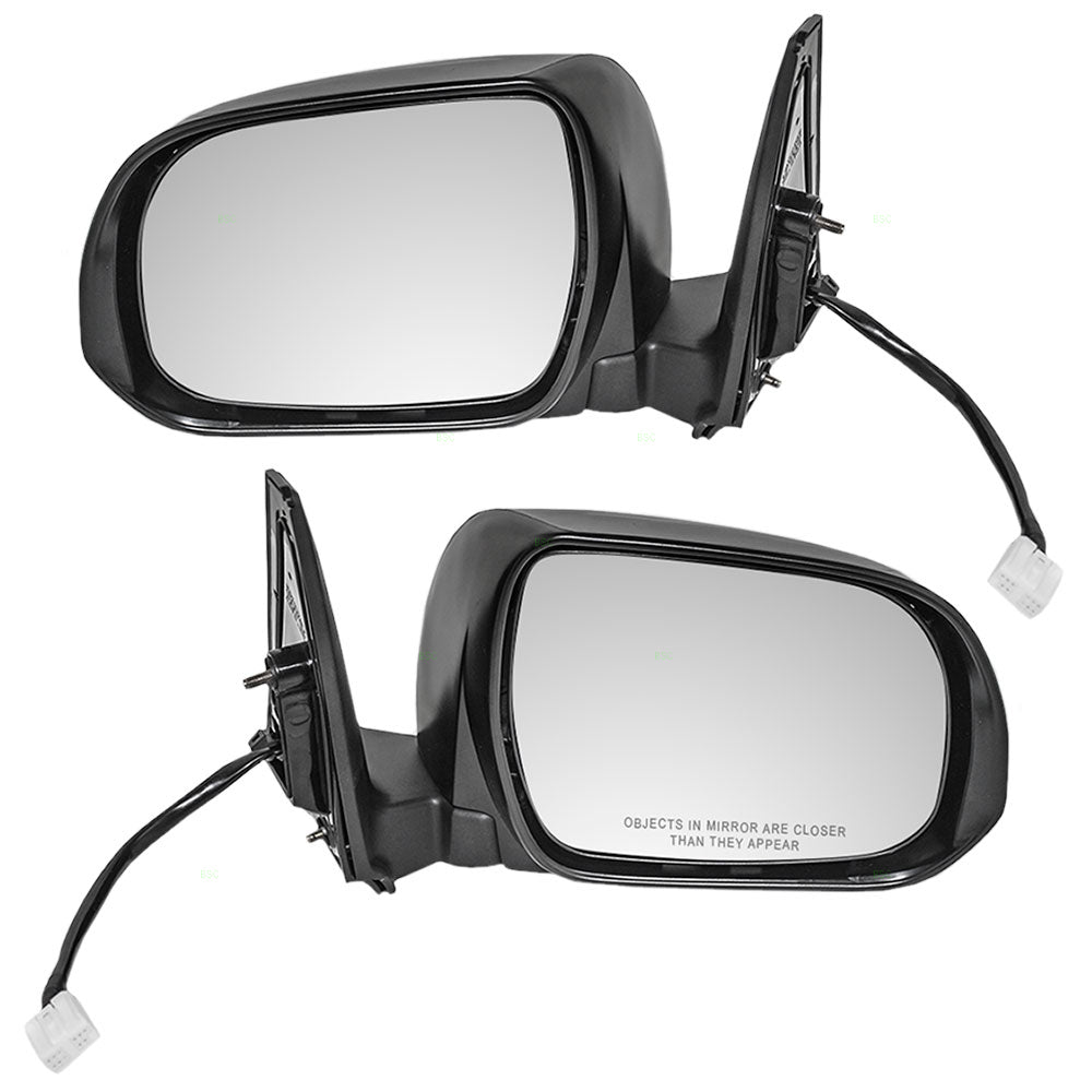 Power Mirror for 2010-2013 4Runner Turn Signal Indicator Puddle Lamp Heated 8794035A31 Set TO1320263