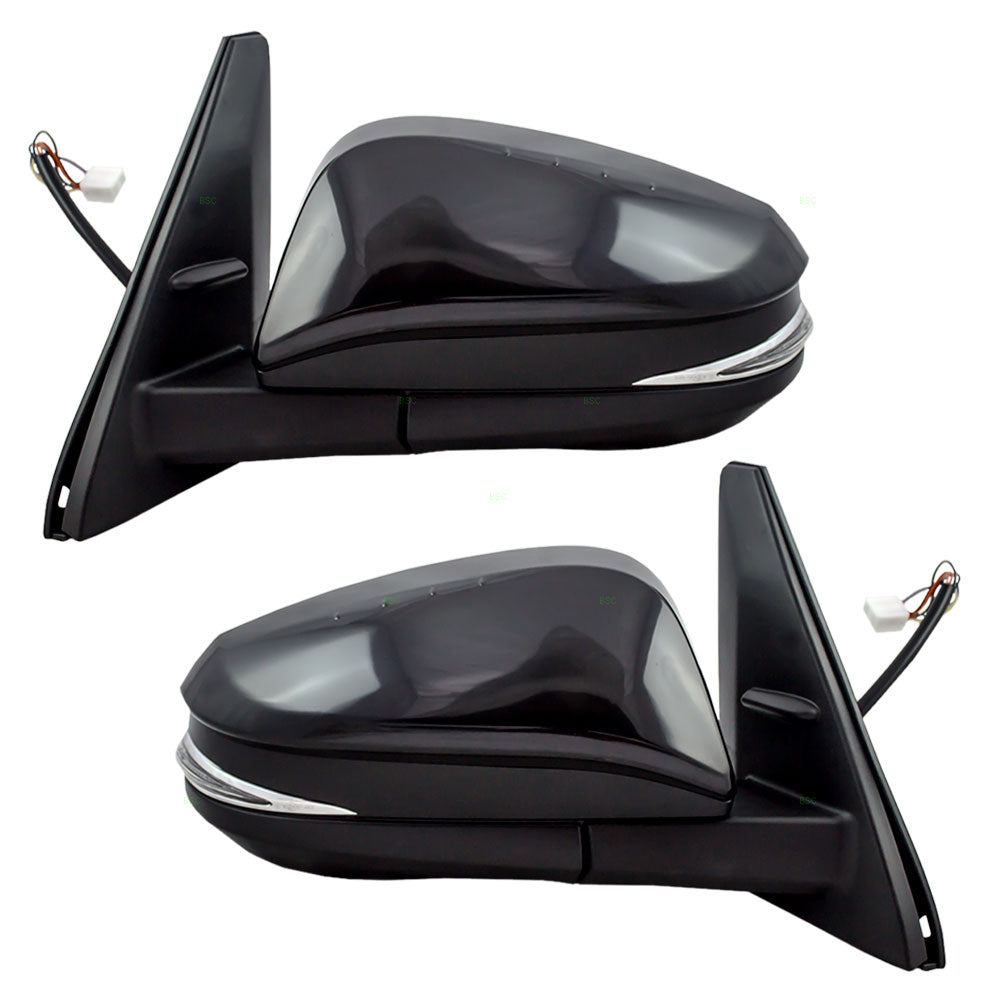 Power Mirror for 2014-2022 4Runner Turn Signal Indicator Puddle Lamp Heated 8794035B71 Set TO1320312