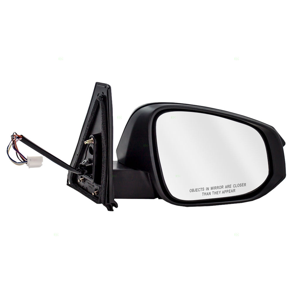 Power Mirror for 2014-2022 4Runner Turn Signal Indicator Puddle Lamp Heated 8791035C01 Right TO1321312