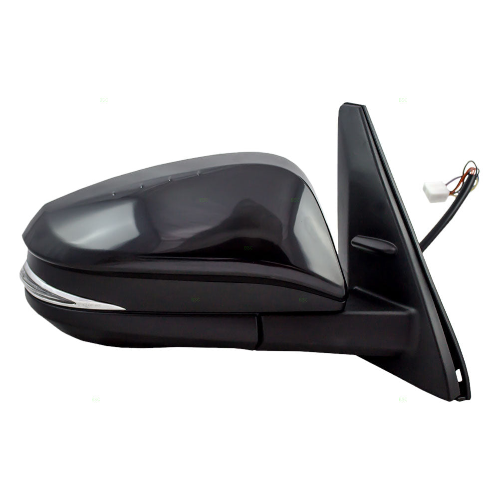 Power Mirror for 2014-2022 4Runner Turn Signal Indicator Puddle Lamp Heated 8791035C01 Right TO1321312