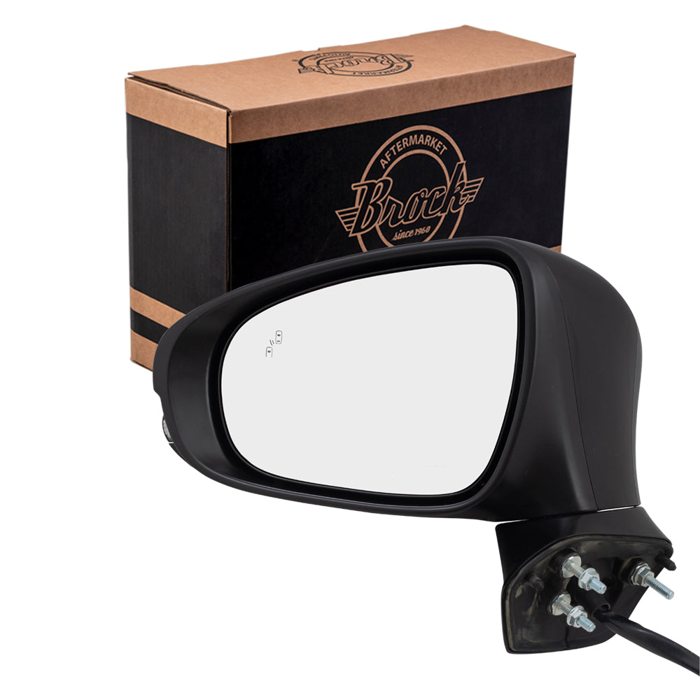 Power Mirror for 2013-2015 ES350 Blind Spot Detection Turn Signal Indicator Puddle Lamp Memory Heated Manual Fold for 2013-2015 ES300h 8794033B31C0 Left LX1320160