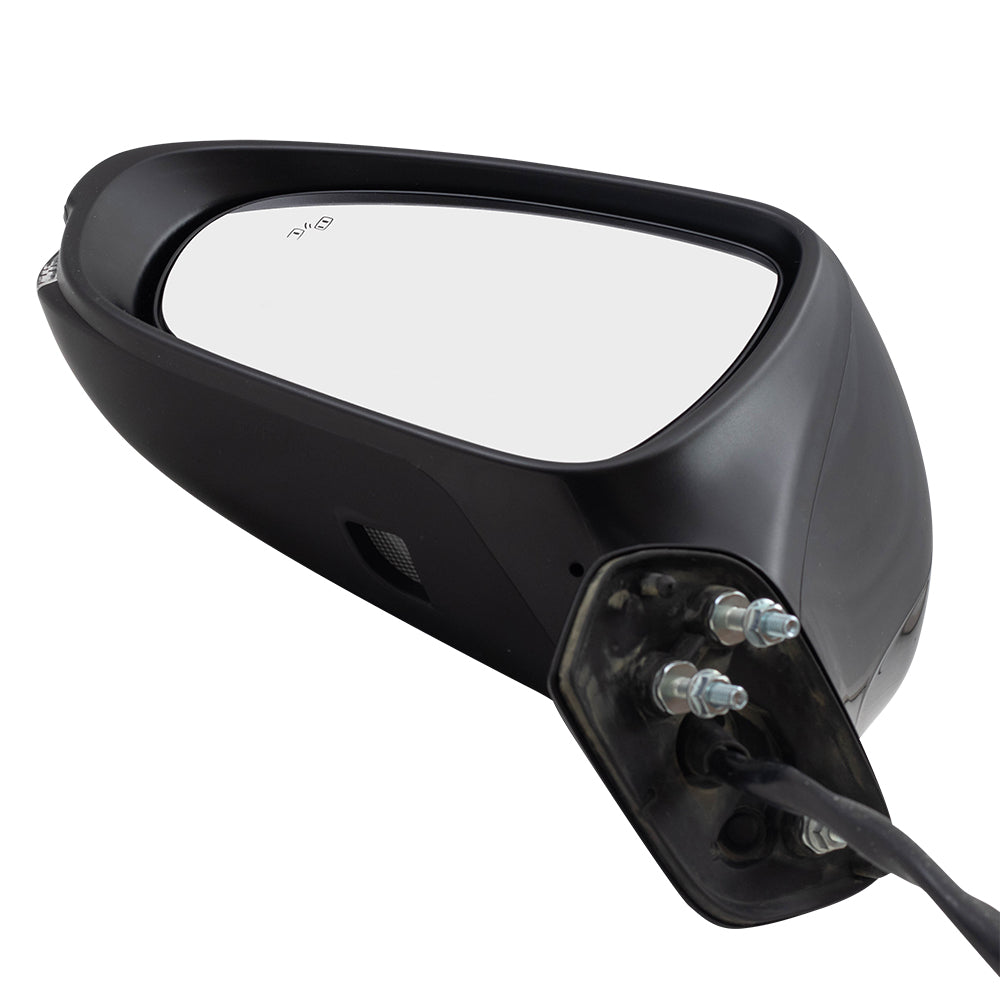 Power Mirror for 2013-2015 ES350 Blind Spot Detection Turn Signal Indicator Puddle Lamp Memory Heated Manual Fold for 2013-2015 ES300h 8794033B31C0 Left LX1320160