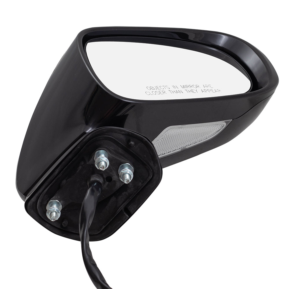 Power Mirror for 2010-2012 LS460 Turn Signal Indicator Puddle Lamp Memory Heated Power Fold for 2008-2009 LS600h 8791050540C0 Right LX1321121