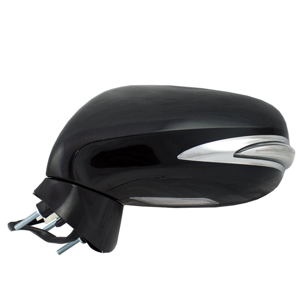 Power Mirror for 2009-2013 IS250 w/o Luxury/Sport Package Turn Signal Indicator Puddle Lamp Heated for 2009-2013 IS350 8794053401C0 Left LX1320111