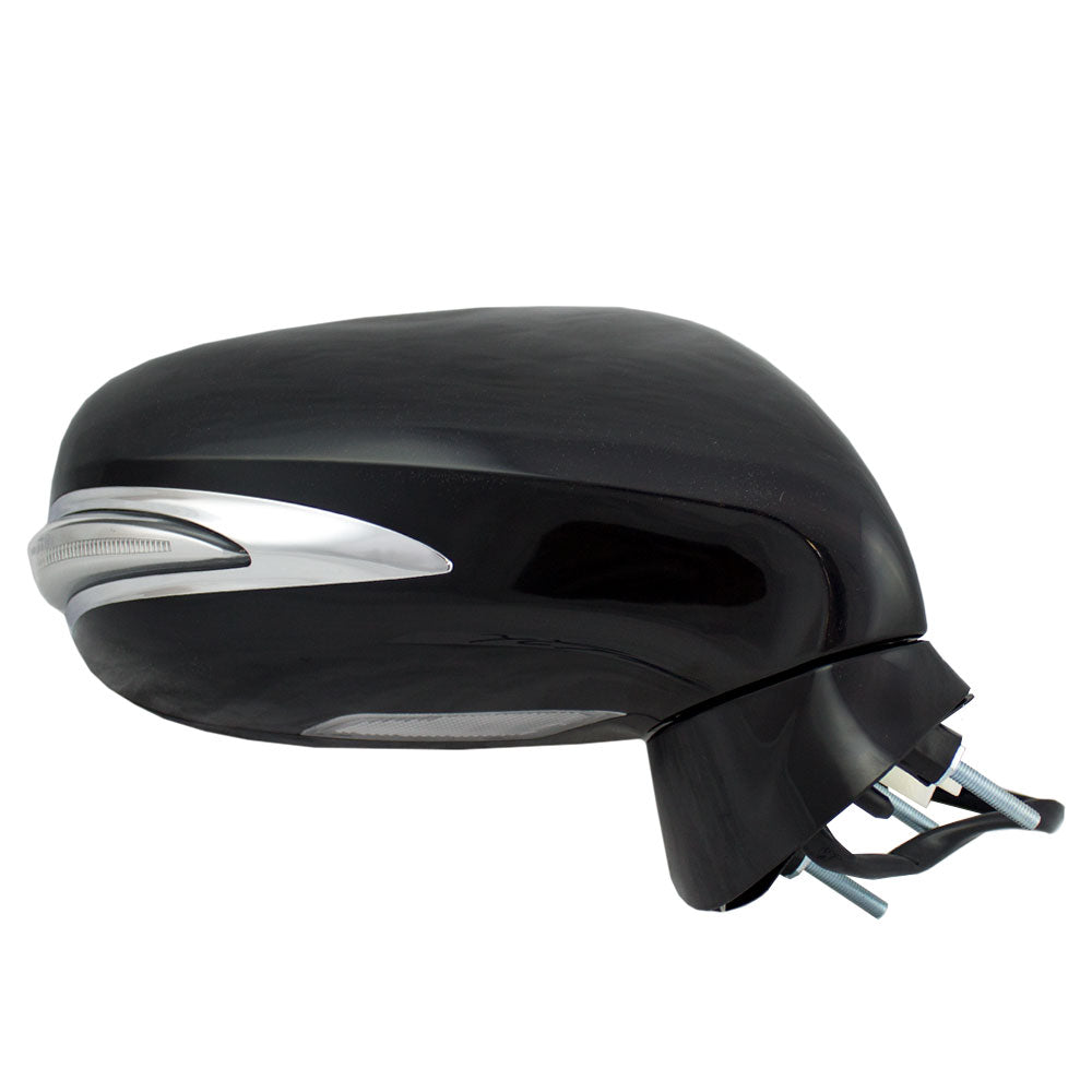 Power Mirror for 2009-2013 IS250 w/o Luxury/Sport Package Turn Signal Indicator Puddle Lamp Heated for 2009-2013 IS350 8791053401C0 Right LX1321111