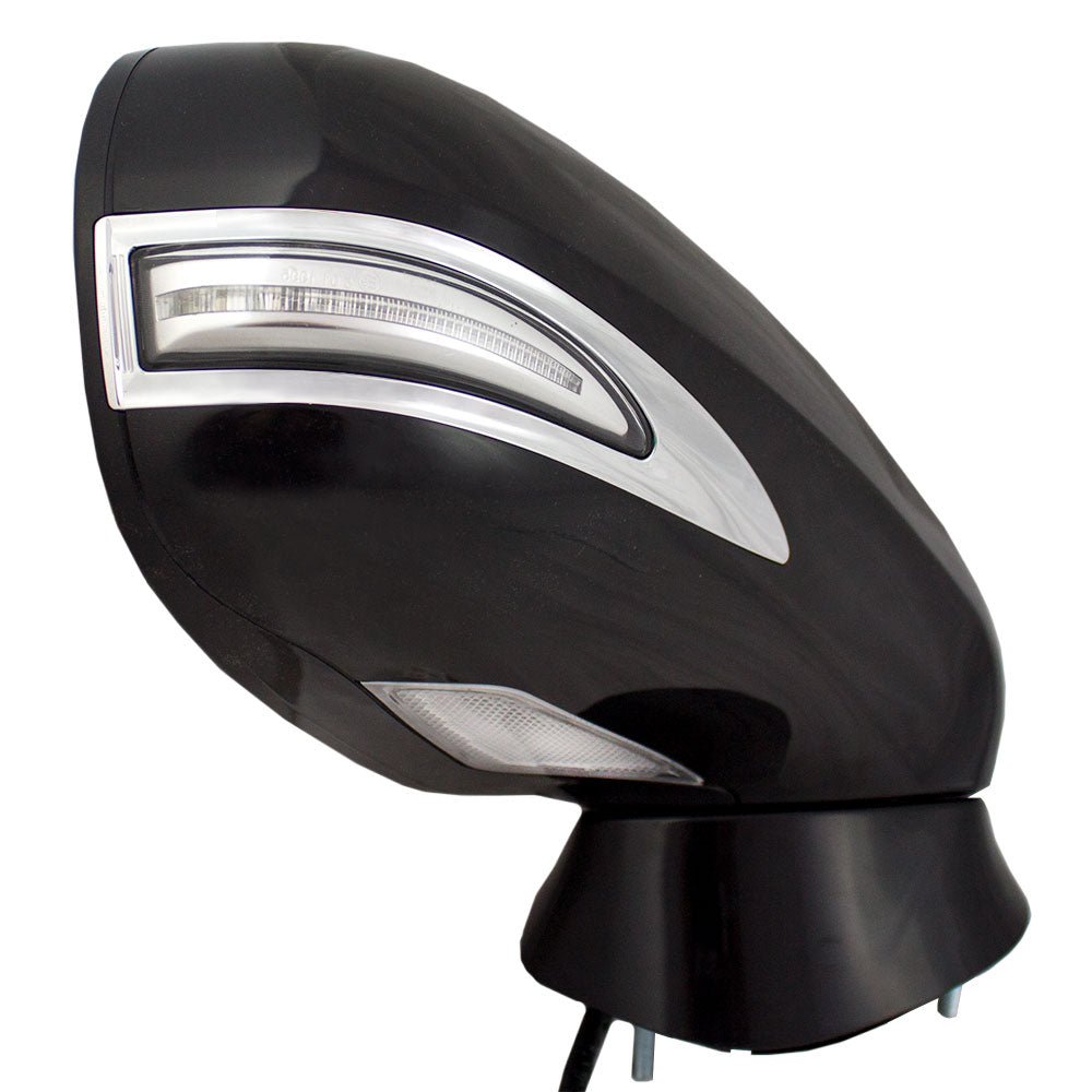 Power Mirror for 2009-2013 IS250 w/o Luxury/Sport Package Turn Signal Indicator Puddle Lamp Heated for 2009-2013 IS350 8791053401C0 Right LX1321111