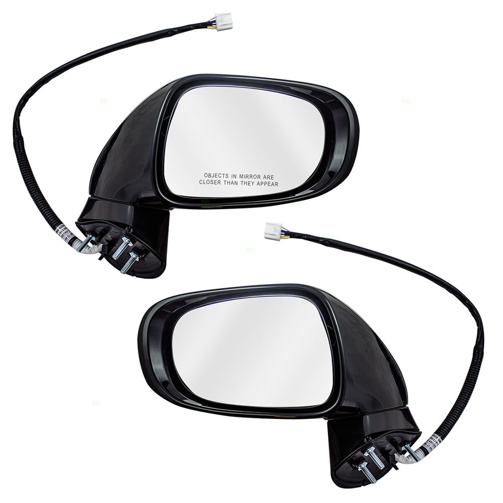 Power Mirror for 2010-2012 ES350 Turn Signal Indicator Puddle Lamp Memory Heated 8794033840C1 Set LX1320135