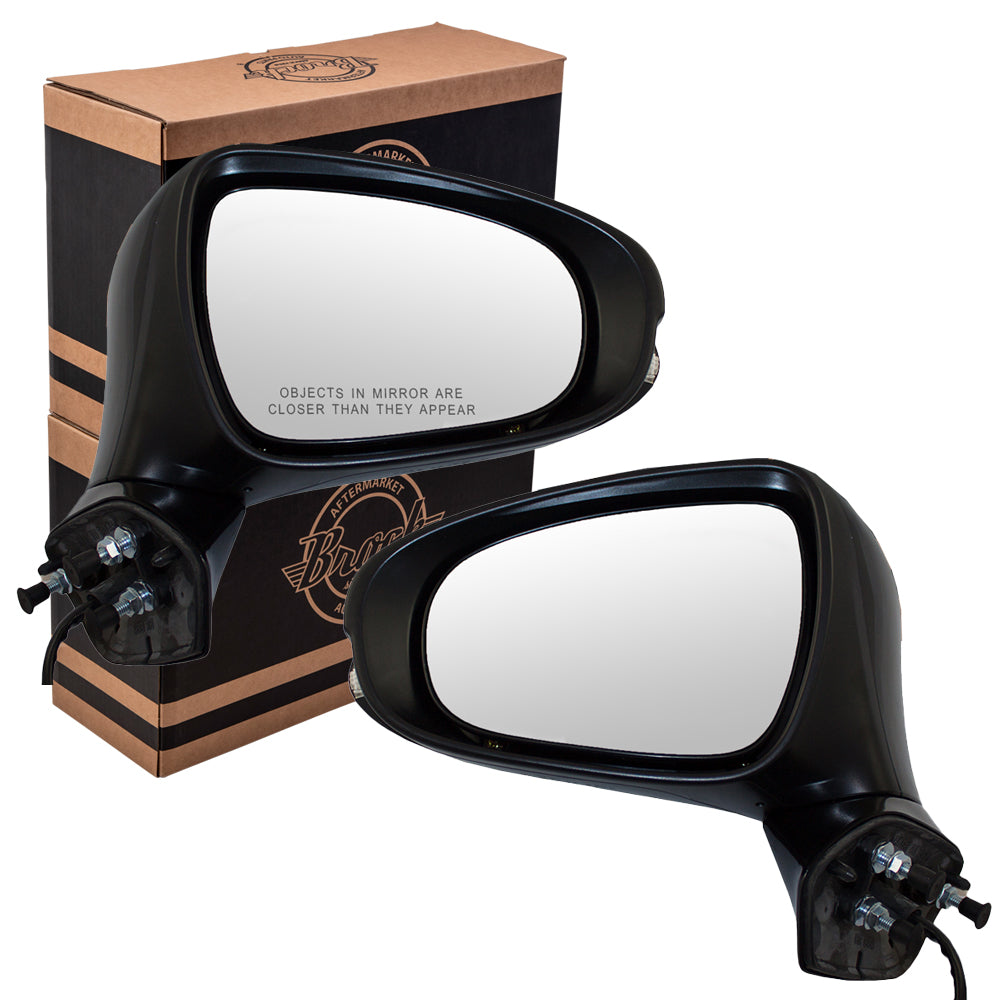 Power Mirror for 2013-2018 ES350 Turn Signal Indicator Puddle Lamp Heated for 2013-2018 ES300h 8794033A71C0 Set LX1320133