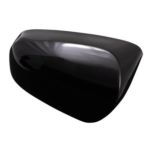 Brock Aftermarket Replacement Driver Left Mirror Cover Paint to Match Black without Signal Compatible with 2014-2019 Toyota Corolla