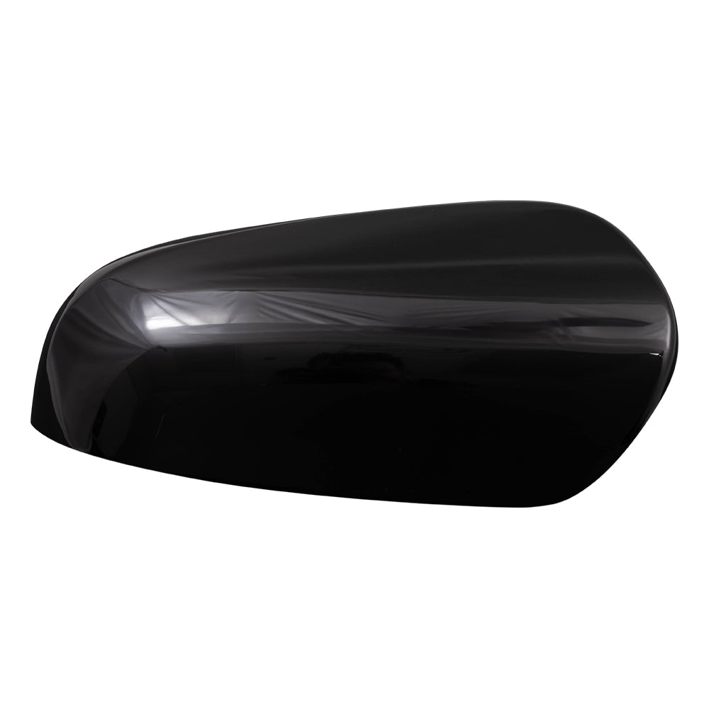 Brock Aftermarket Replacement Part Driver Side Mirror Cover Paint to Match Black with Signal Compatible with 2014-2019 Toyota Corolla