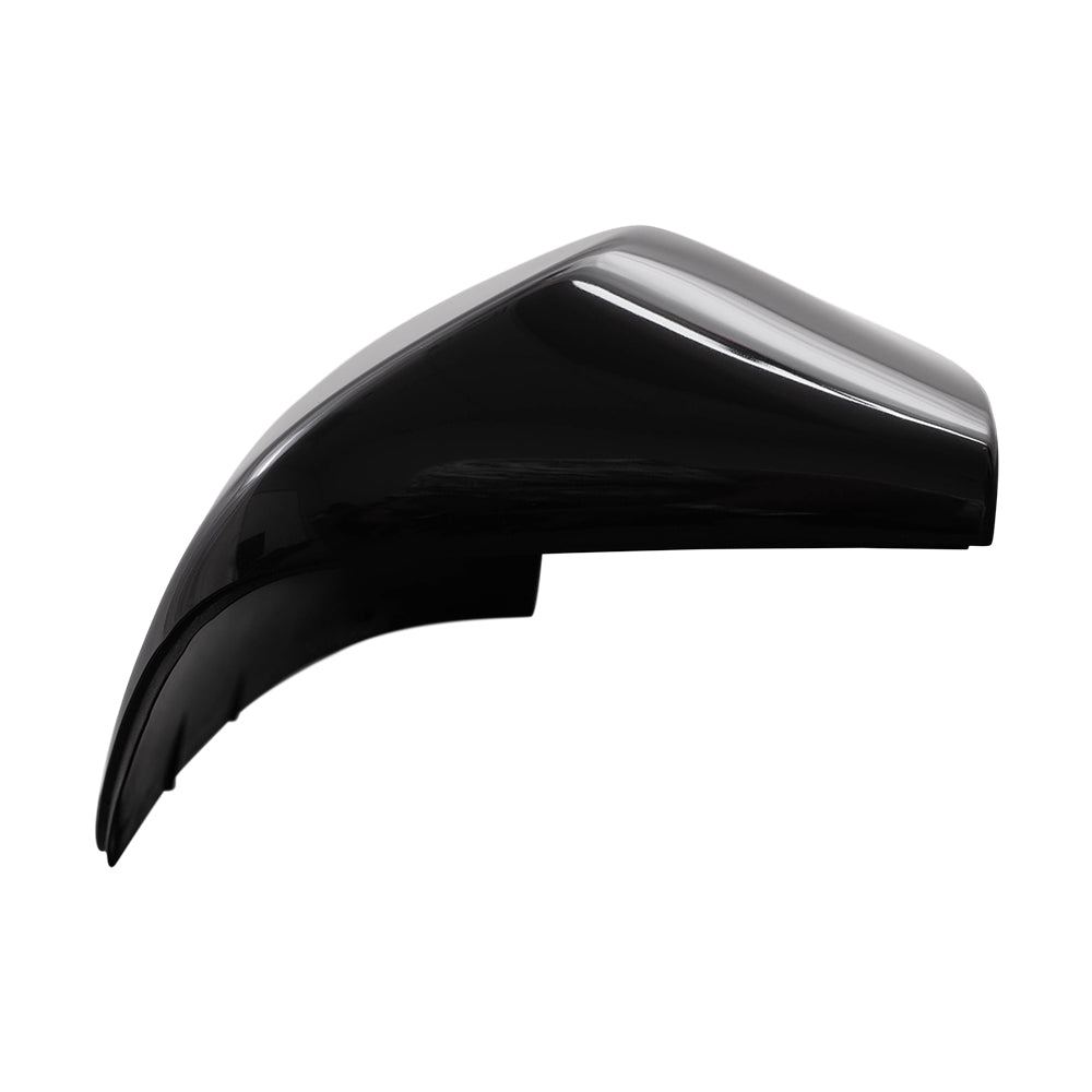Brock Aftermarket Replacement Part Driver Side Mirror Cover Paint to Match Black with Signal Compatible with 2014-2019 Toyota Corolla