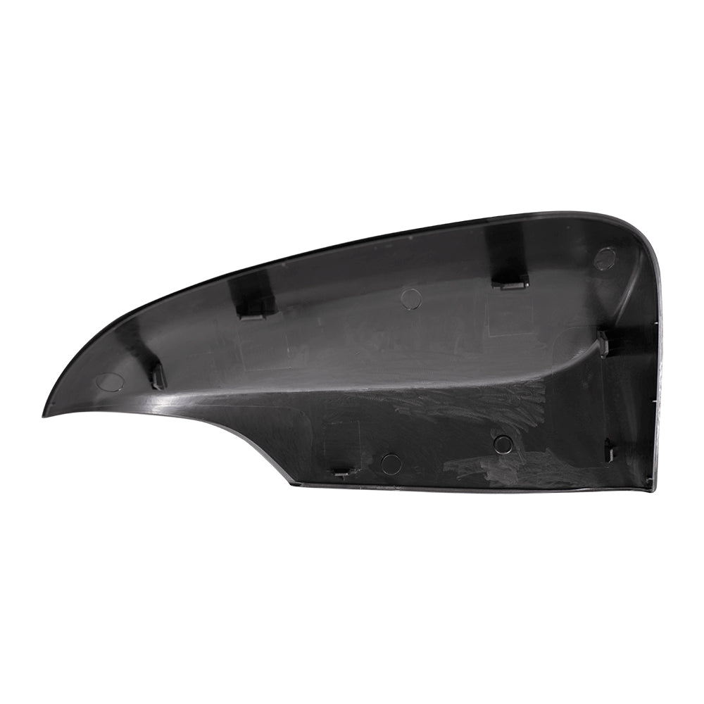 Brock Aftermarket Replacement Part Driver Side Mirror Cover Paint to Match Black with Signal Compatible with 2014-2019 Toyota Corolla