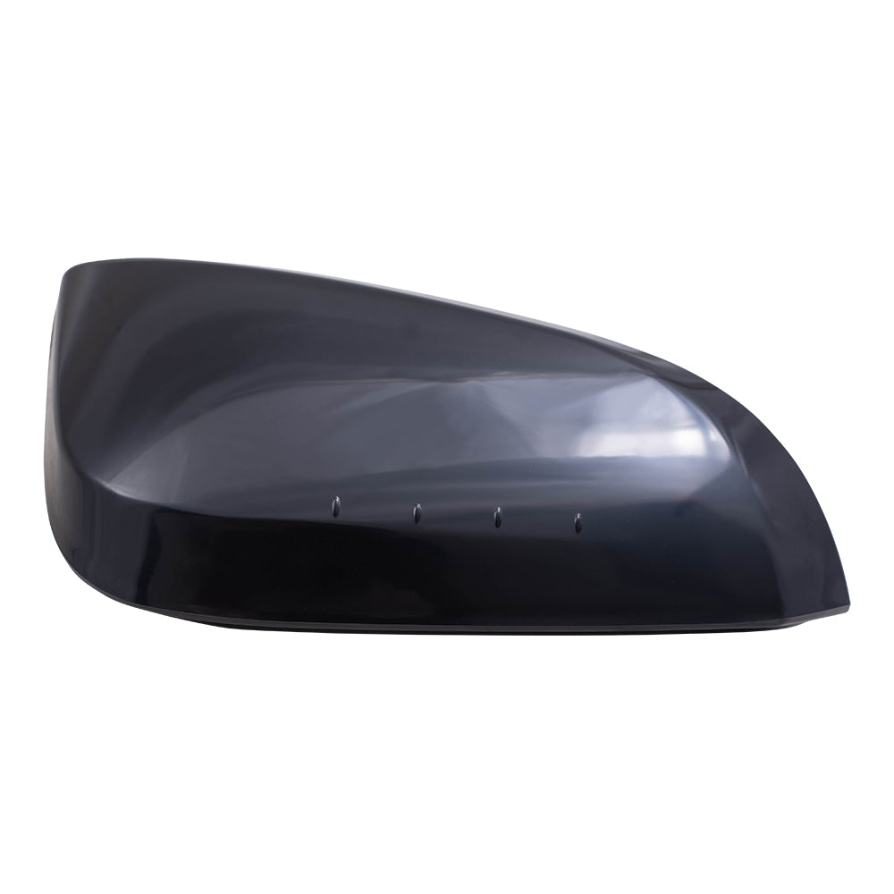 Brock Aftermarket Replacement Passenger Right Mirror Cover Paint To Match Black Compatible with 2014-2019 Toyota Highlander