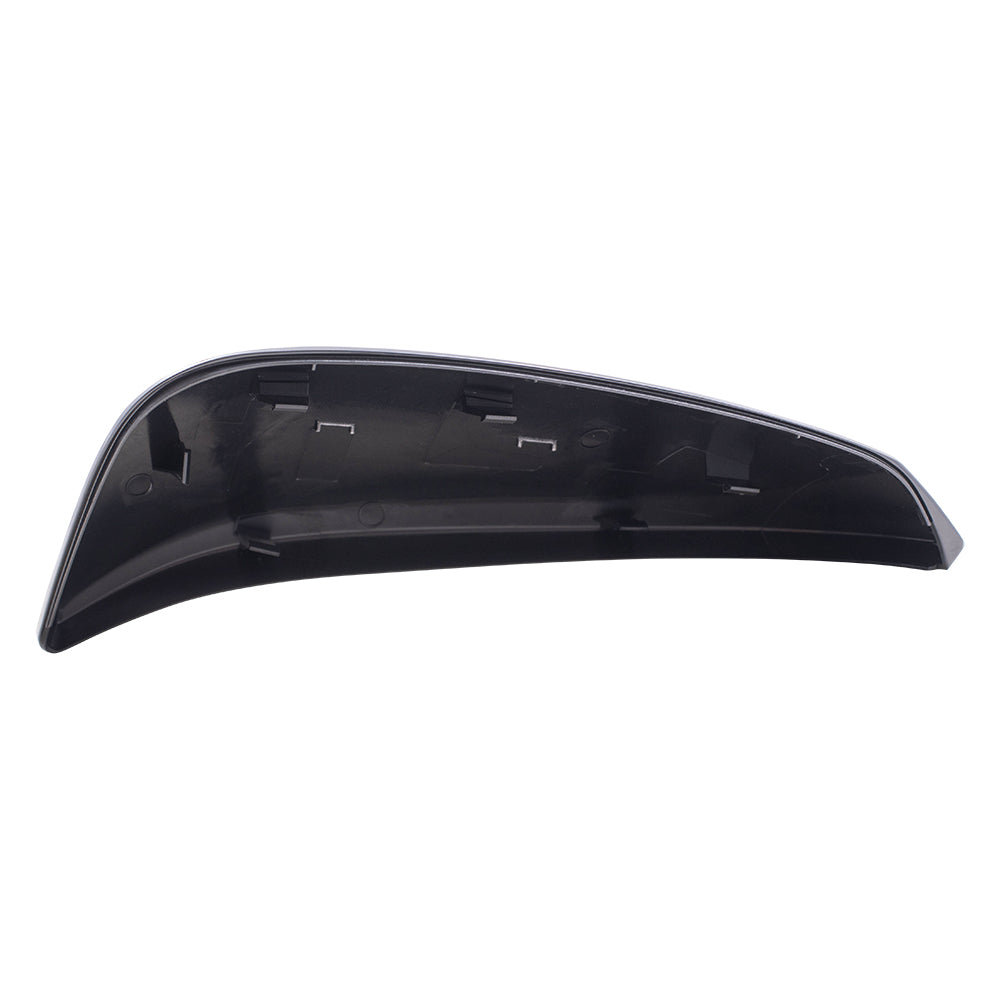 Brock Aftermarket Replacement Passenger Right Mirror Cover Paint To Match Black Compatible with 2014-2019 Toyota Highlander