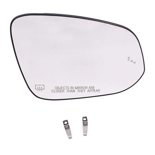 Mirror Glass with Base for 2014-2019 Highlander Blind Spot Detection 879310E150 Right TO1325128