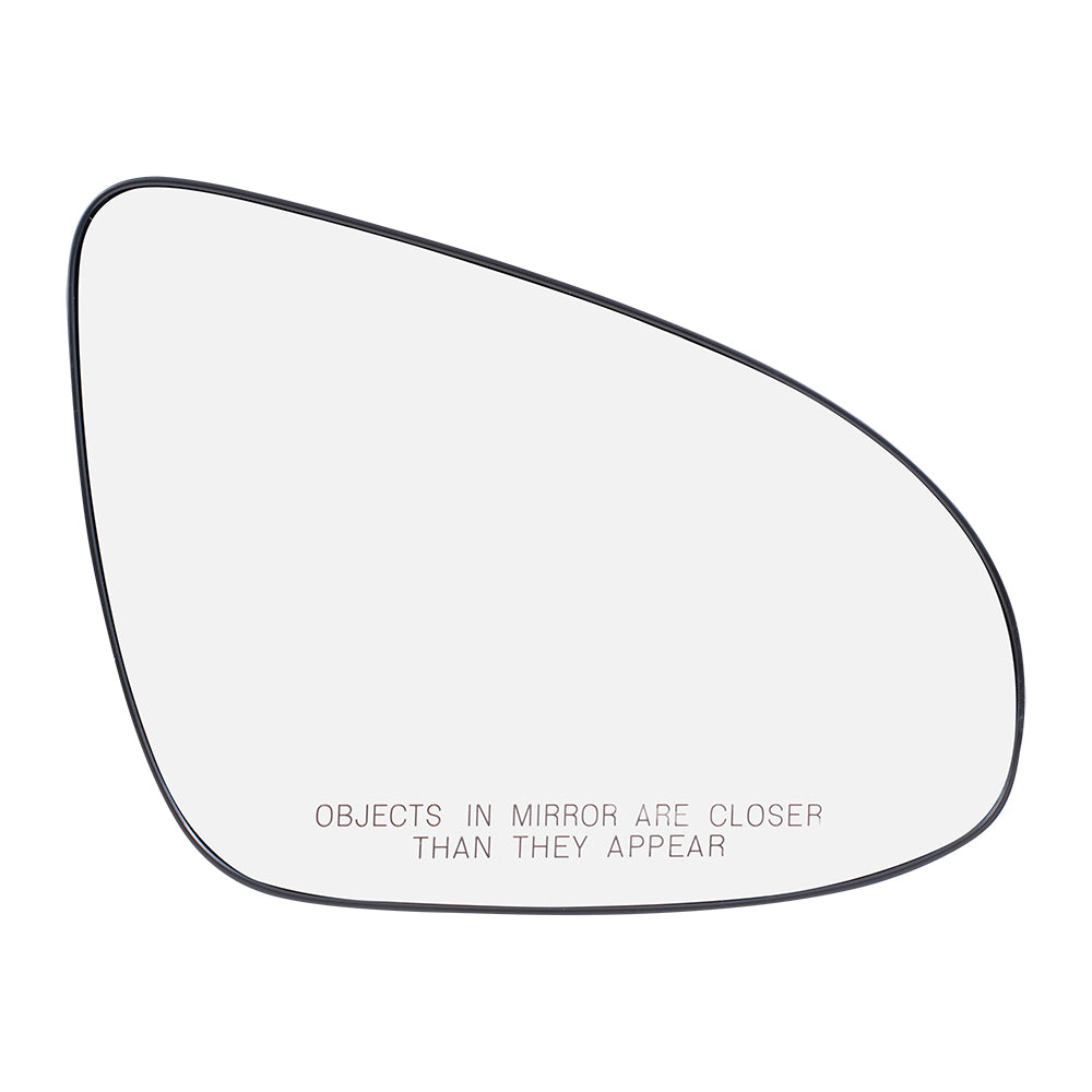 Mirror Glass with Base for 2012-2014 Camry L/LE/Hybrid LE 8791706400 Right TO1325118