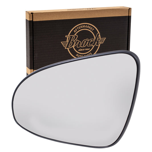 Mirror Glass with Base for 2014-2019 Corolla for 2017-2018 Corolla iM 8796102F20 Left TO1324116