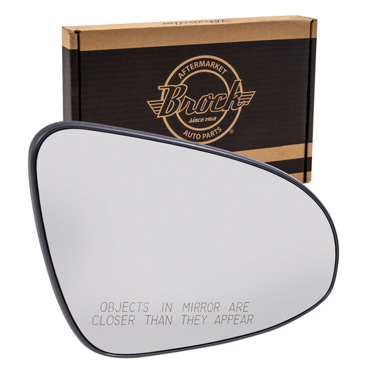 Mirror Glass with Base for 2014-2019 Corolla for 2017-2018 Corolla iM 8793102F80 Right TO1325116