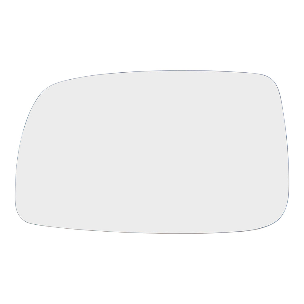 Brock Replacement Pair Set Side View Mirror Glass Heated w/ Adhesive Strips compatible with Camry & Hybrid 87961-06200 87931-33670