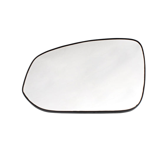 Brock Replacement Driver Door Mirror Glass with Base Heated Compatible with 2014-2019 Highlander & Highlander Hybrid