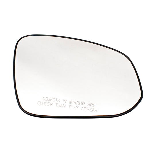 Brock Replacement Passenger Mirror Glass with Base Compatible with 2013-2015 RAV4