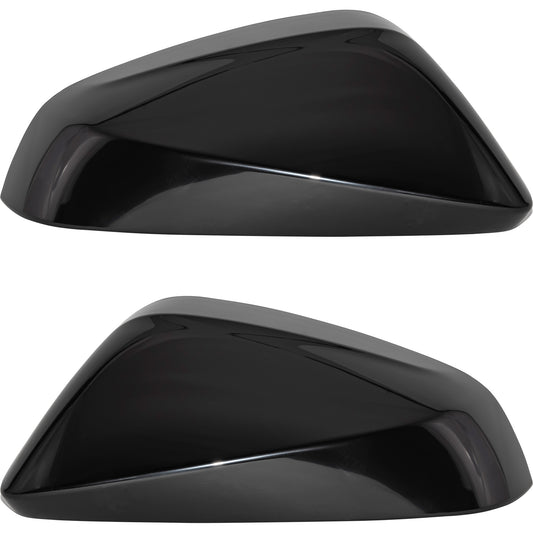 Brock Driver Side Left Passenger Side Right Door Mirror Cover Set Paint to Match Black Compatible with 2022-2024 Lexus NX 2023-2025 Lexus RX 350 2024-2025 Lexus RX 450h+ 6339-0060LR