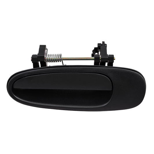 Brock Replacement Drivers Rear Outside Exterior Door Handle Textured compatible with Prizm Corolla RAV4 69240-12140