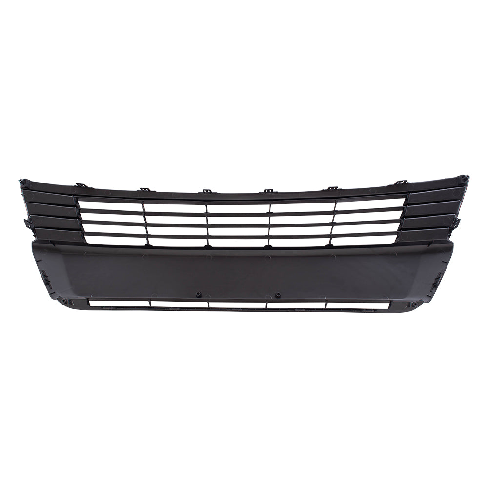 Brock Replacement Front Lower Center Bumper Grille Textured Black Compatible with Corolla 53112-02450