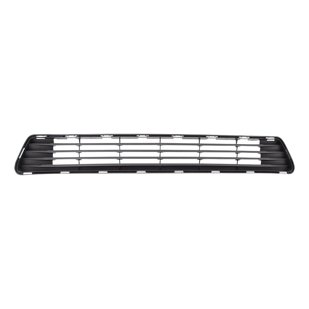 Brock Replacement Front Lower Center Bumper Grille Textured Black Compatible with 2012-2014 Camry L LE XLE & Camry Hybrid 53112-06200