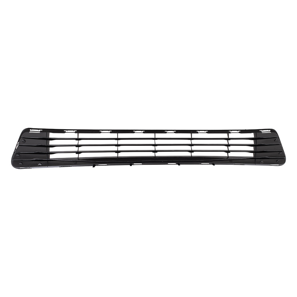 Brock Replacement Front Lower Center Bumper Grille Textured Black Compatible with 2012-2014 Camry L LE XLE & Camry Hybrid 53112-06200