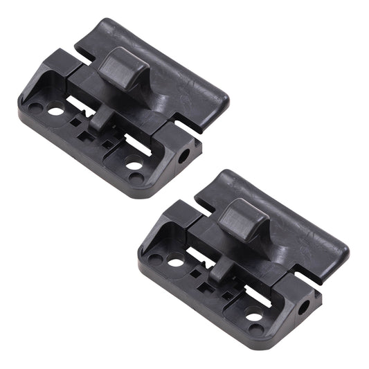 Brock Replacement Black Center Console Lid Latches Set Compatible with 1995-2004 Tacoma/ 1993-1998 T100 SR5/ 1996-2002 4Runner/ 1998-2003 Sienna/ 1998-2007 Land Cruiser/ 2001-2003 Prius