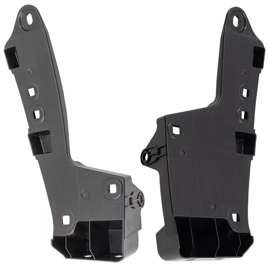 Brock Replacement Pair Set Rear Bumper Bracket Side Support Covers Compatible with 2018 Camry & Camry Hybrid 5259206030 5259106030