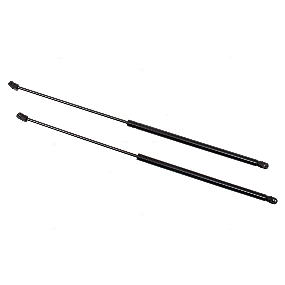 Brock Replacement Pair Set Hood Lift Support Strut Left + Right Compatible with 07-11 Camry 5344006052 5345006042