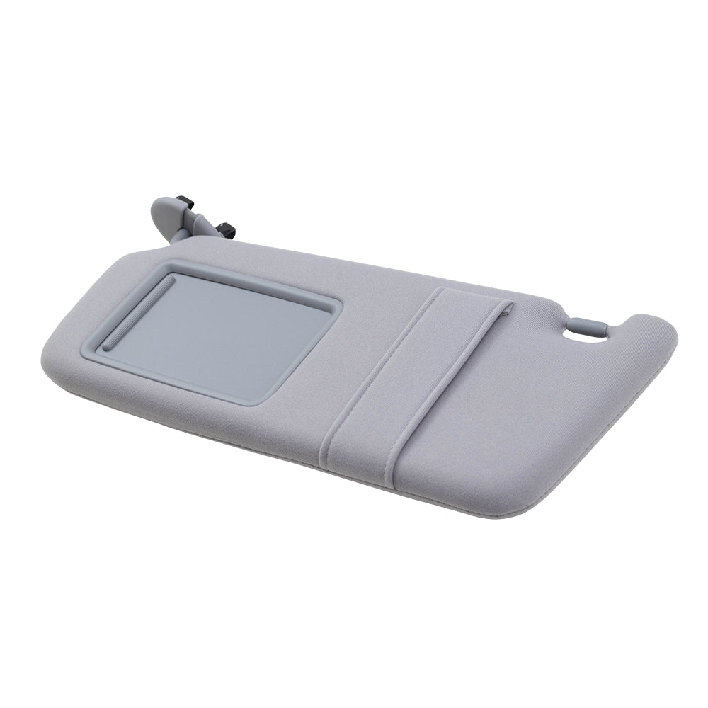 Brock Replacement Gray Sun Visor Compatible with 2007-2011 Camry USA