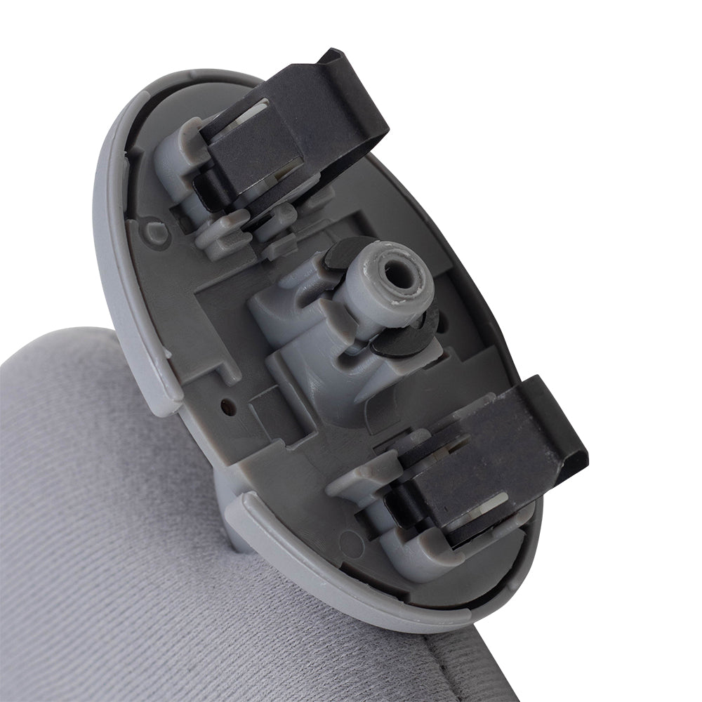 Brock Replacement Gray Sun Visor Compatible with 2007-2011 Camry USA