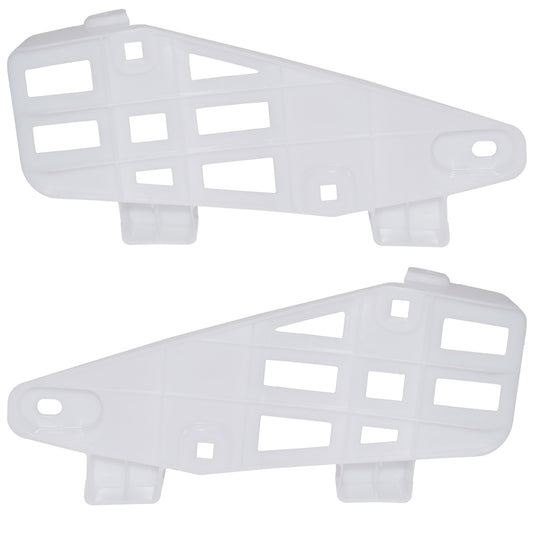 Brock Rear Outer Driver Side Left Passenger Side Right Bumper Cover Side Support Seal Set Compatible with 2019-2022 Toyota Avalon 2019-2022 Toyota Avalon Hybrid 6449-0042LR