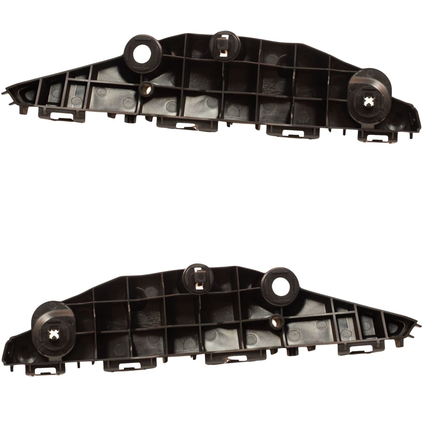 Brock Front Driver Side Left Passenger Side Right Bumper Cover Support Stay Bracket Set Compatible with 2021-2025 Toyota Sienna 52146-08030 52145-08040