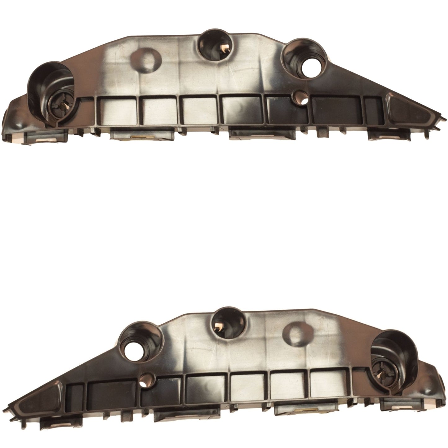 Brock Front Driver Side Left Passenger Side Right Bumper Cover Support Stay Bracket Set Compatible with 2021-2025 Toyota Sienna 52146-08030 52145-08040