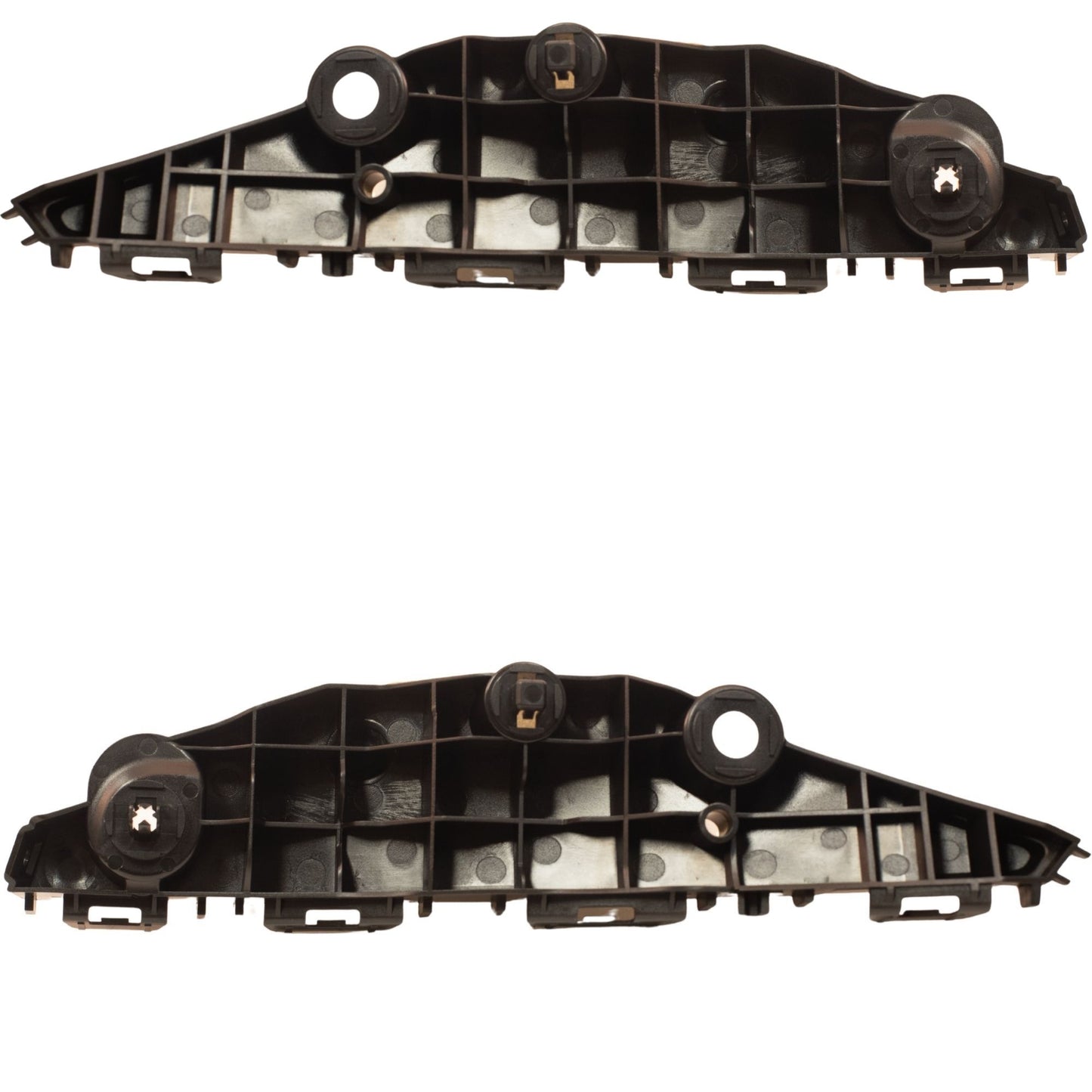 Brock Front Driver Side Left Passenger Side Right Bumper Cover Support Stay Bracket Set Compatible with 2021-2025 Toyota Sienna 52146-08030 52145-08040