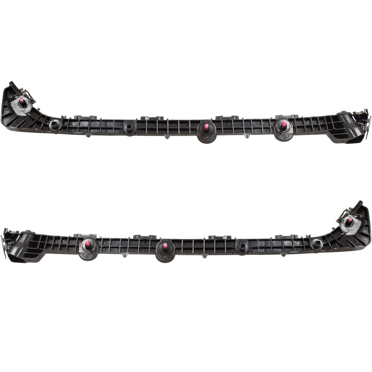 Rear Driver Left Passenger Right Bumper Cover Side Support Bracket Set Compatible with 2019-2024 Lexus ES 300h 2019-2024 ES 350 2021-2024 ES 250 52158-06070 52157-06070 LX1142111 LX1143111