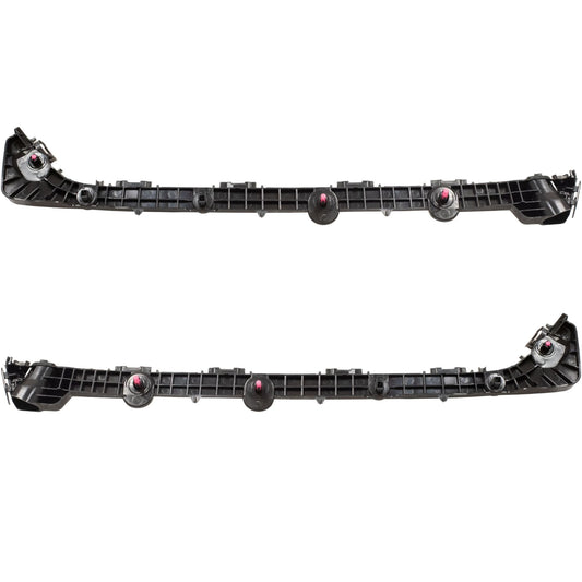 Rear Driver Left Passenger Right Bumper Cover Side Support Bracket Set Compatible with 2019-2024 Lexus ES 300h 2019-2024 ES 350 2021-2024 ES 250 52158-06070 52157-06070 LX1142111 LX1143111