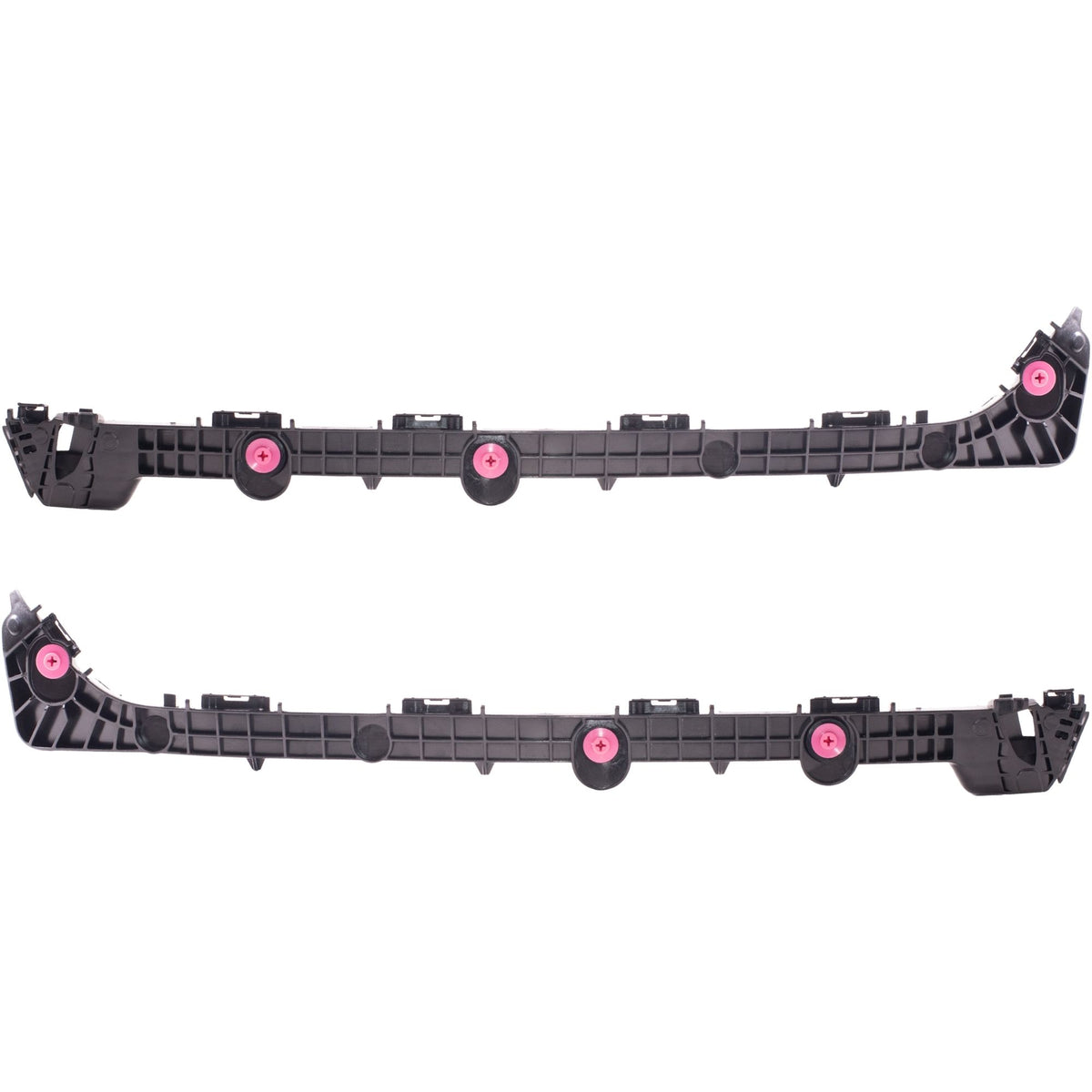 Rear Driver Left Passenger Right Bumper Cover Side Support Bracket Set Compatible with 2019-2024 Lexus ES 300h 2019-2024 ES 350 2021-2024 ES 250 52158-06070 52157-06070 LX1142111 LX1143111