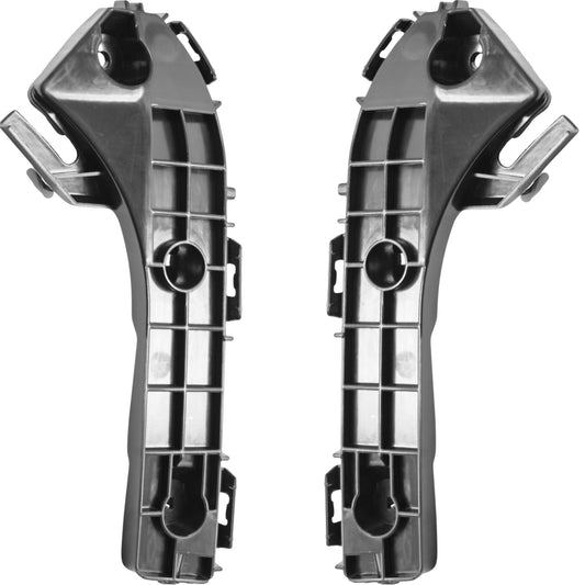 Brock Front Driver Side Left Passenger Side Right Bumper Cover Support Bracket Set Compatible with 2016-2021 Lexus LX 570 52116-60260 52115-60210