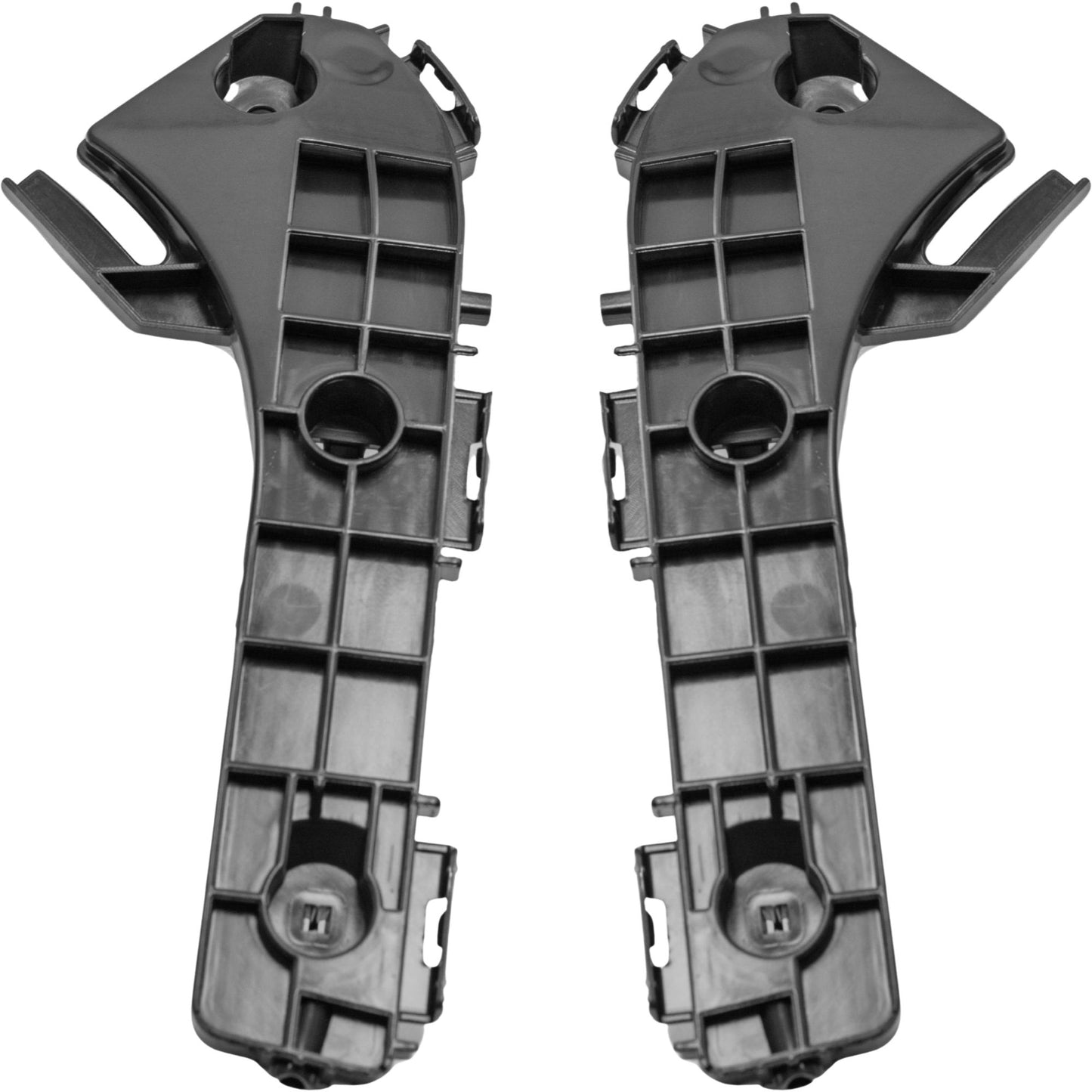 Brock Front Driver Side Left Passenger Side Right Bumper Cover Support Bracket Set Compatible with 2016-2021 Lexus LX 570 52116-60260 52115-60210